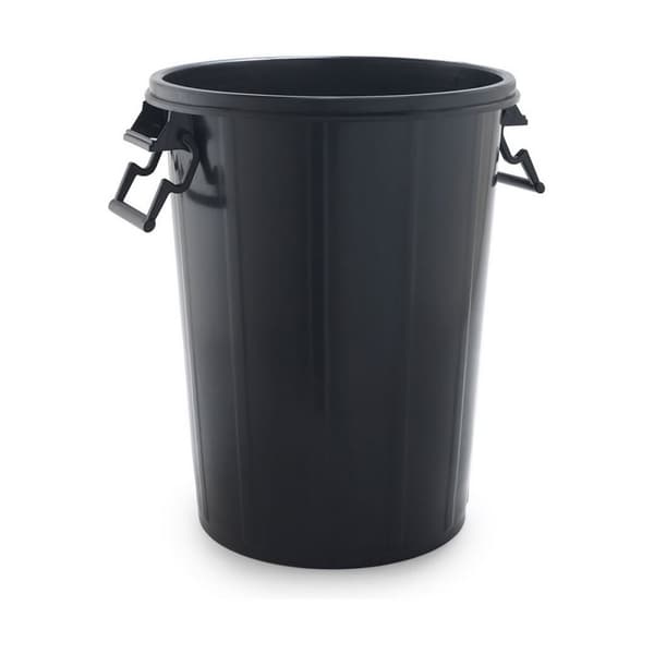 Soptunna SP Berner 10010042 Svart Plast 100 L