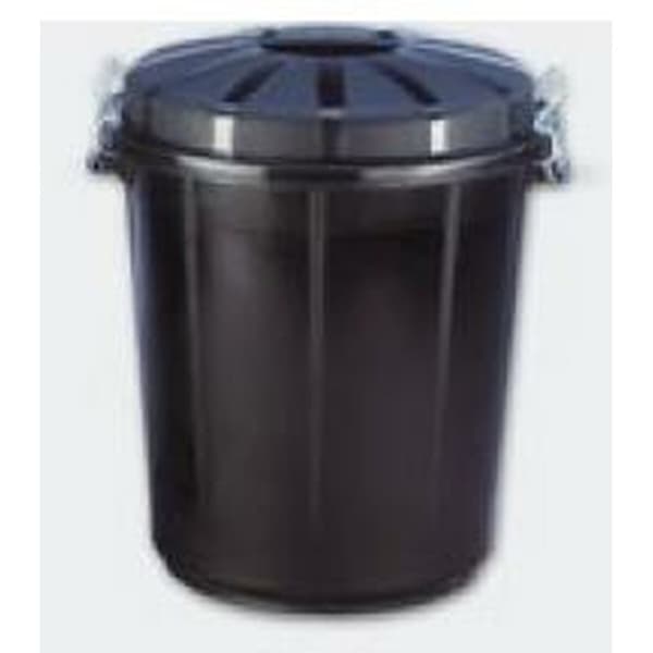 Soptunna Denox 70 L Svart Plast