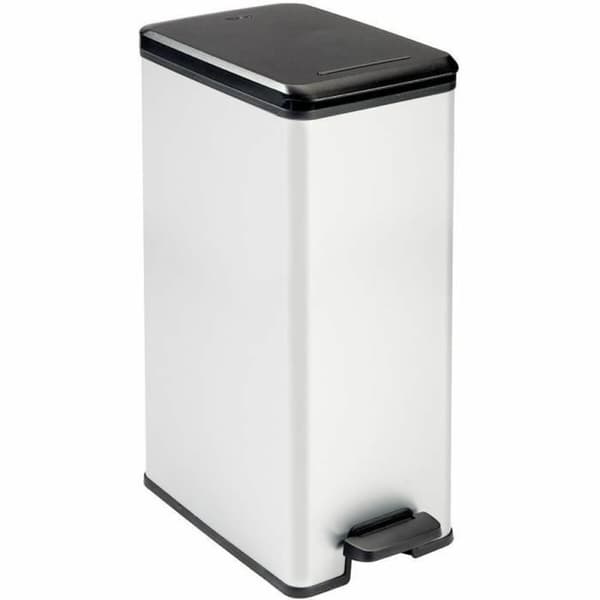 Soptunna Curver 240640 Silvrig Plast 40 L