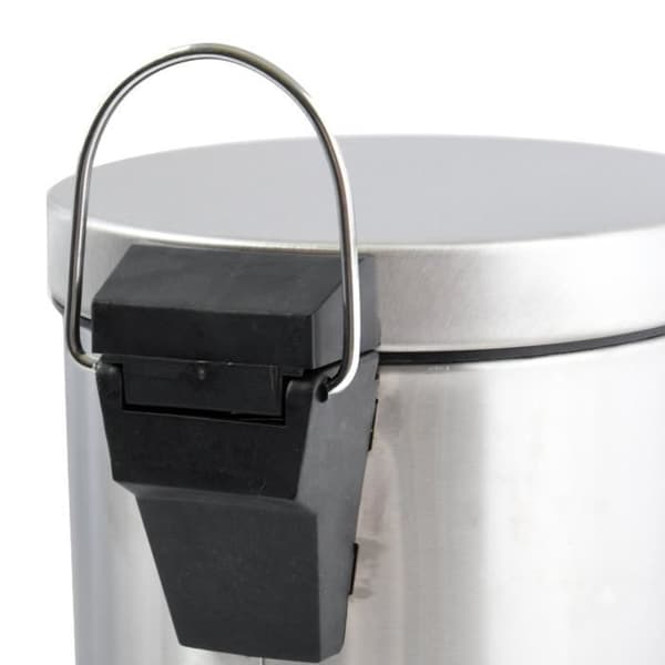 MSV Bin - Satinfinish med avtagbar hink - 3 L - Grå