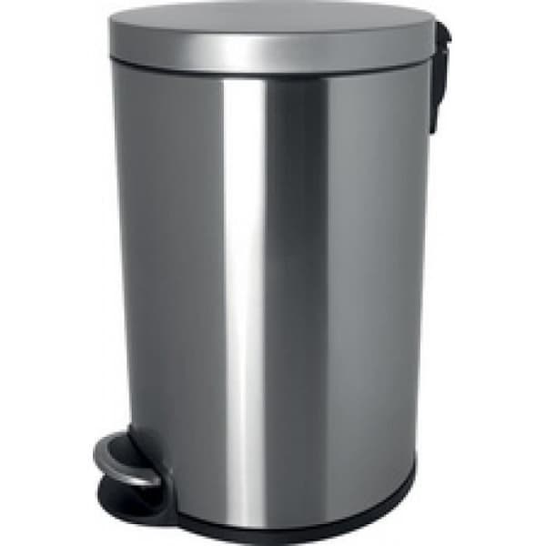 helit Bin ... pedal "the silent", 20 liter, svart 0,000000 Svart