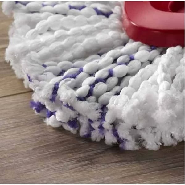 Mop with Bucket Vileda 167751 Sort Rød Mikrofiber Plastik