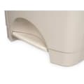 Miniatyrbillede 4 af 4: Papirkurv med pedal Beige Plastik 50 L (3 enheder)