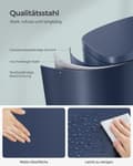 Miniatyrbild 3 av 6: Trash - Kitchen - Foot Pedal - Steel - Blue