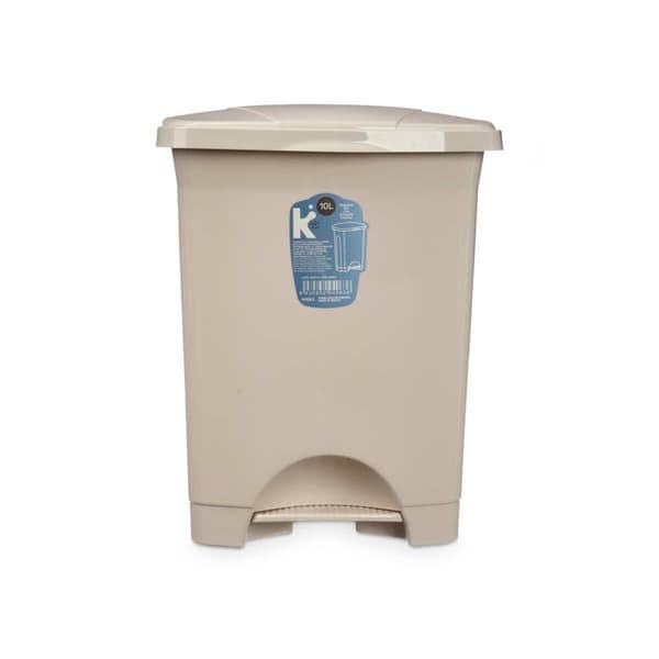 Pedalhink Beige Plast 10 L (8 antal)
