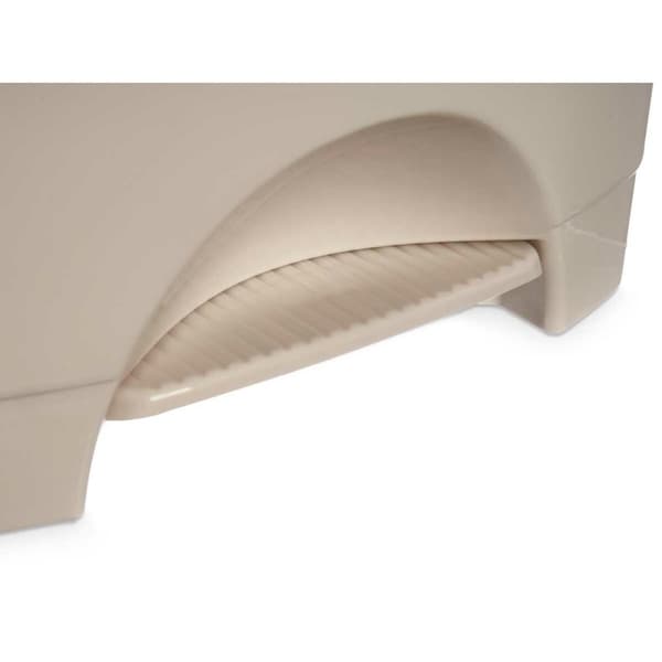 Pedalhink Beige Plast 10 L (8 antal)