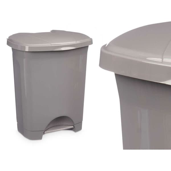 Pedalhink Grå Plast 10 L (8 antal)