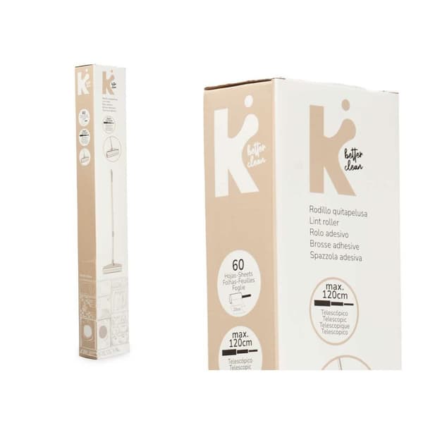 Klädrulle Vit 25 x 70 x 6,5 cm Teleskopisk (12 antal)