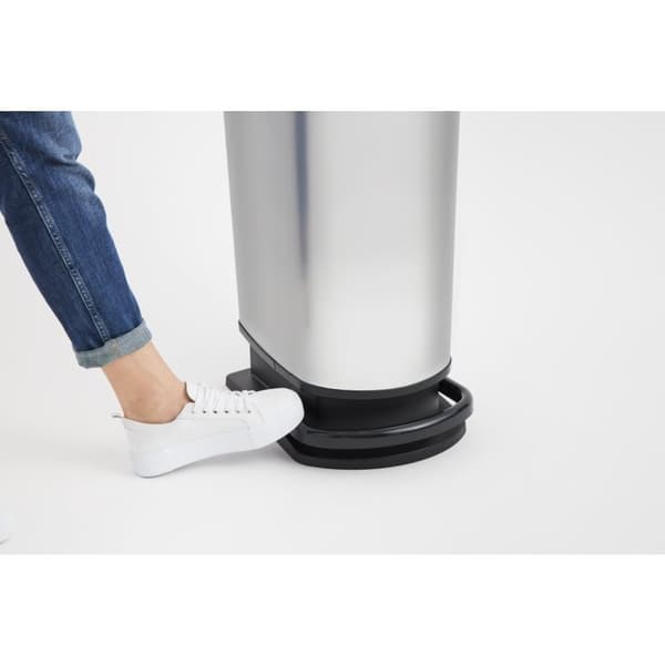 Rotho Paso Pedalspand 50L Sølv/Metallic