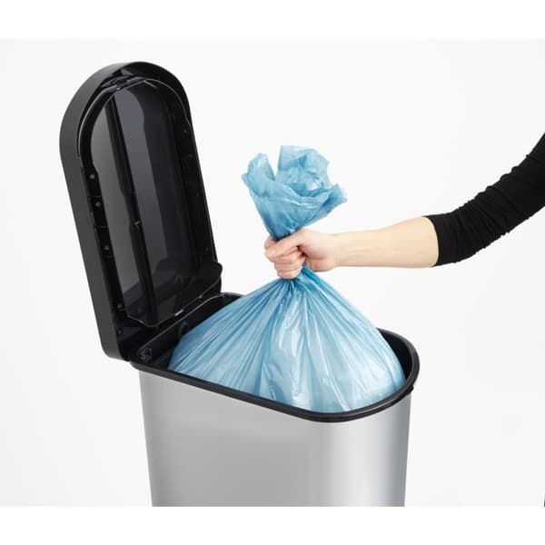 Rotho Paso Pedalspand 50L Sølv/Metallic