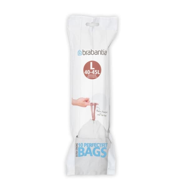 Brabantia PerfectFit Avfallspåsar L 40-45L 10 Styck