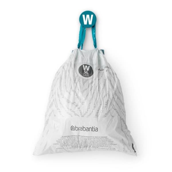 Brabantia PerfectFit Avfallspåse Kod W 5L 20 Styck