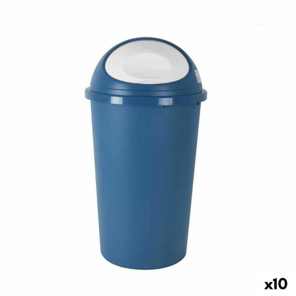 Roskakori Tontarelli Big hoop Sininen Valkoinen 50 L (10 osaa)
