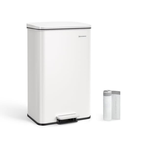 Køkken Prullen Box med låg 40 liter sandbeige