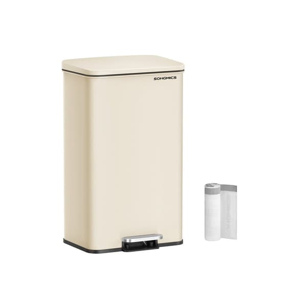 Kök Prullen Box med locket 40 liter sand beige