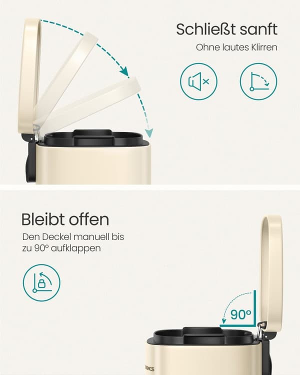 Kök Prullen bin 50 liter zandbeige