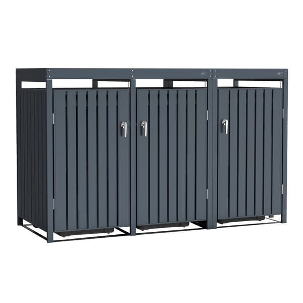 AXI Leon Container muuntaminen istuttimella, antrasiitti | Click-box-muunnos 3 säiliölle | Säiliön muuntaminen - Max. 240L