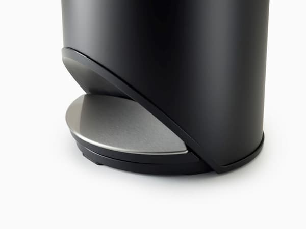 JJ-rund fritstående kurv, 30l. Carbon Black Arc