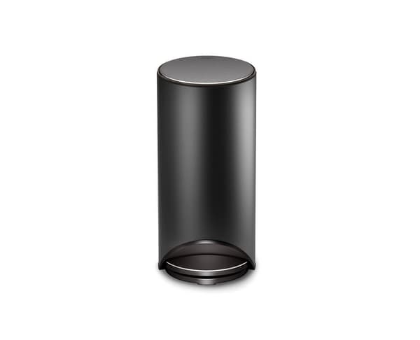 JJ-rund fritstående kurv, 30l. Carbon Black Arc