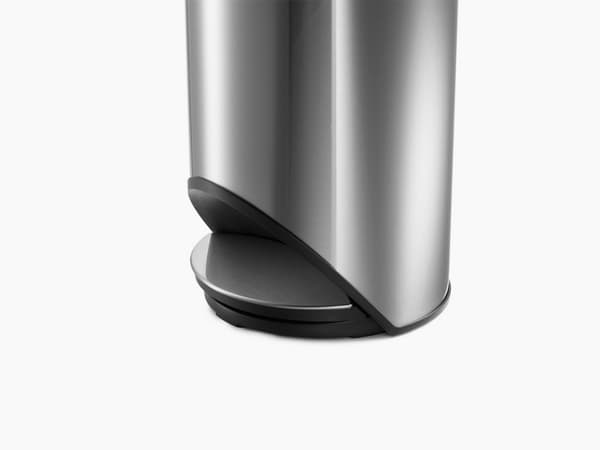 JJ-Stainless Steel Arc fritstående rund kurv