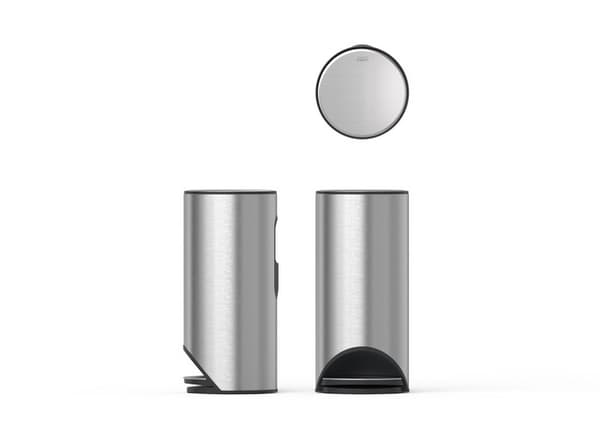 JJ-Stainless Steel Arc fritstående rund kurv