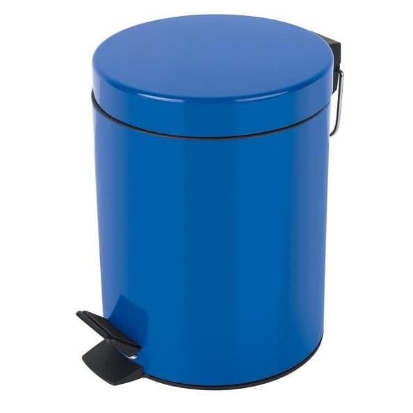 Spirella Pedal Bin Metall SYDNEY 3L Blå