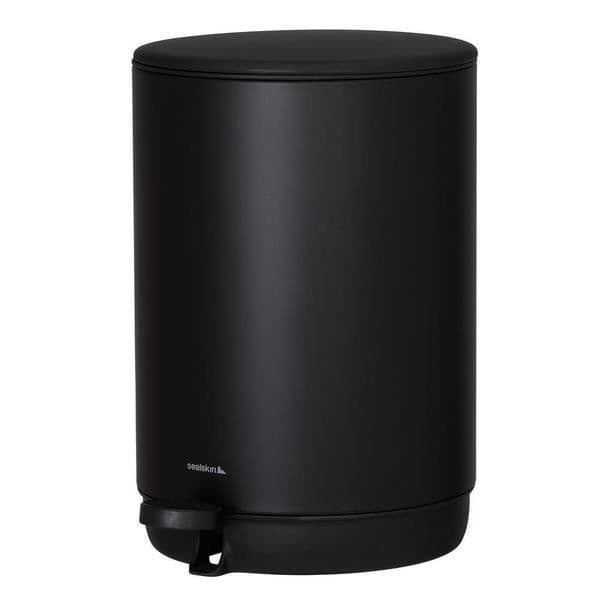 Sälskinn mind pedal bin 5 liter på fot svart