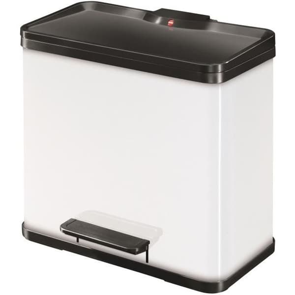 Hailo Pedal bin Oko Trio Plus Storlek L 3x9 L Vit 0633-230