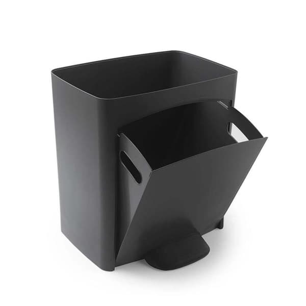 Avfallsbehållare Återvinning SP Berner Antracitgrå 10 L 30 L x 2 Plast 3 Fack (1 antal)