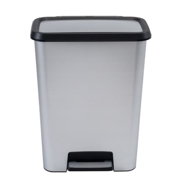 Curver papperskorg, med pedal, kapacitet 50l, Compatta