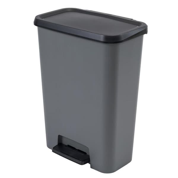 Curver papperskorg, med pedal, kapacitet 2x23 l, Compatta Duo