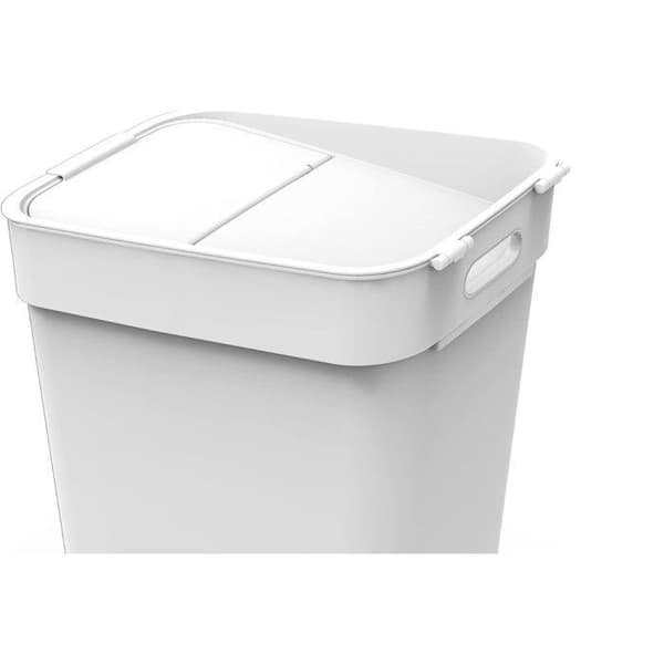 Curver bin, för återvinning, 30 liter, vit, Ready To Collect