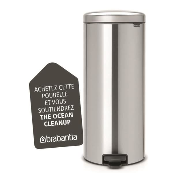 BRABANTIA Pedalbehållare NewIcon 30L Matt stål