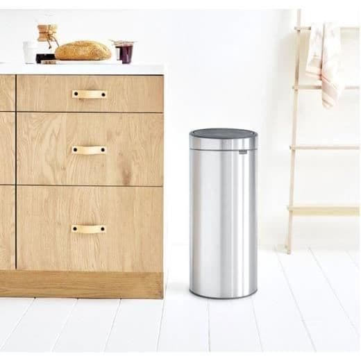 BRABANTIA Pedalbehållare NewIcon 30L Matt stål