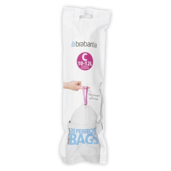 BRABANTIA - Disney Classics - Bin Liners Vita - 10 L x 20