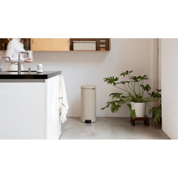 BRABANTIA Pedalbehållare NewIcon 30L Soft Beige