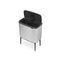 Miniatyrbild 3 av 6: BRABANTIA Bo Touch Bin - 11 + 23 L - Matt stål