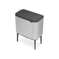 Miniatyrbild 2 av 6: BRABANTIA Bo Touch Bin - 11 + 23 L - Matt stål