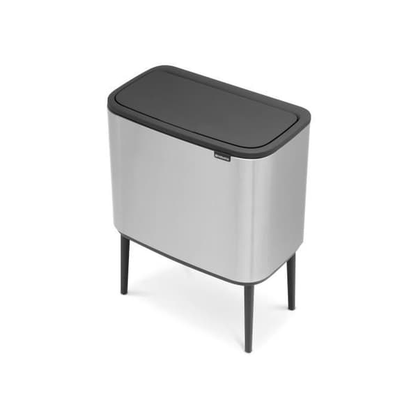 BRABANTIA Bo Touch Bin - 11 + 23 L - Matt stål
