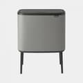 Miniatyrbild 1 av 4: BRABANTIA Bo Touch Bin - 3 x 11L - Mineral Betong Grå