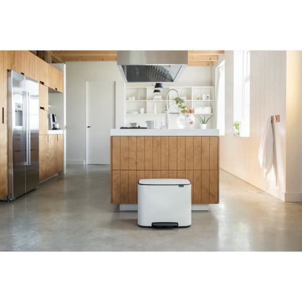 BRABANTIA Pedal Bin Bo 3 hinkar Vit