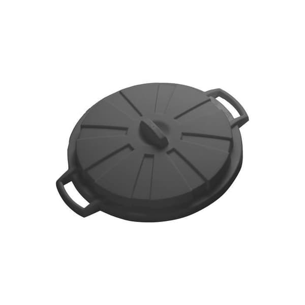 GENERISK - Lock För Gemenskapens sophink. 80 liter. Svart färg. Mondex