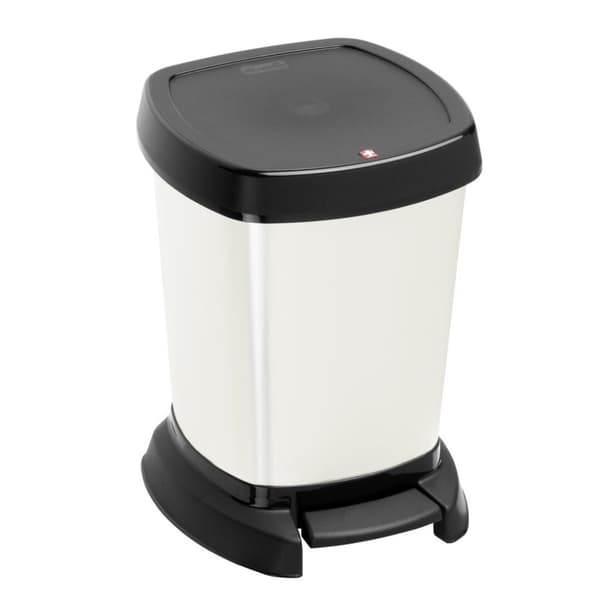 Rotho Paso Pedal Bin 6L Vit