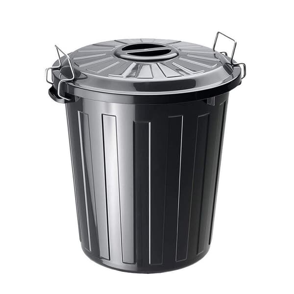 Rotho Basic Avfallskärl 25L Svart