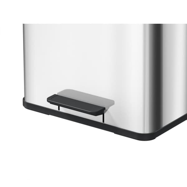 Hailo 0633-230 Öko Trio Plus Pedal Bin 3x9L Vit