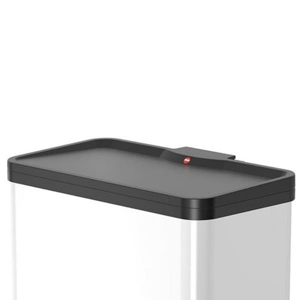 Hailo 0630-230 Oko Duo Plus L pedaalisäiliö 17+9L valkoinen/musta