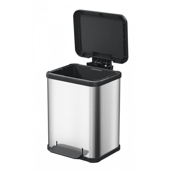 Hailo 0619-230 Ã–ko Uno Plus M Pedalbehållare 17L Vit