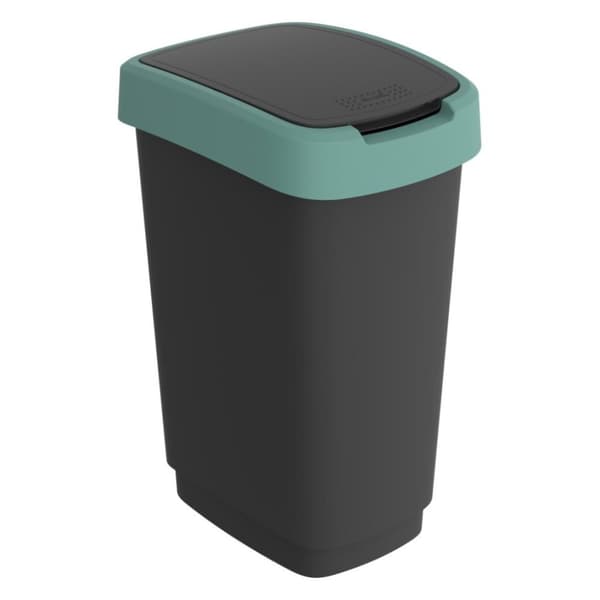 Rotho Twist Affaldsbeholder 25L Mistelten Grøn/Antracit