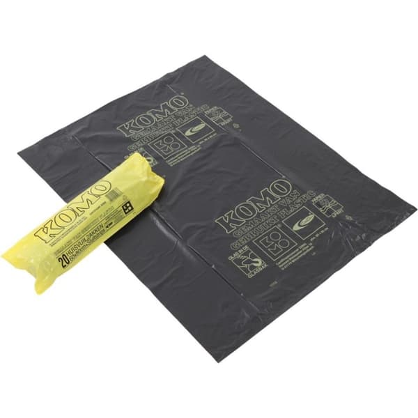 Komo Avfallspåsar 60x80 cm 20 Styck