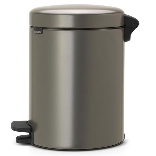 Brabantia NewIcon Pedal Bin 5L Platinum